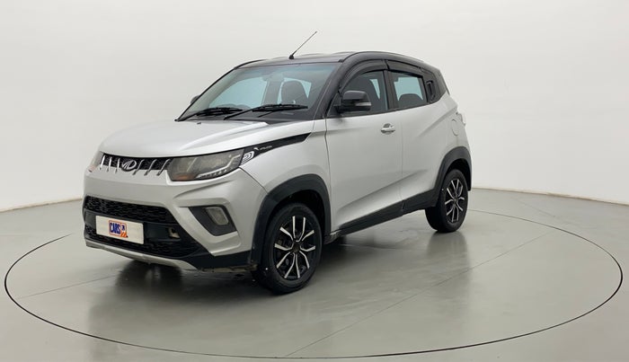 2017 Mahindra Kuv100 K8 6 STR DUAL TONE, Petrol, Manual, 95,346 km, Left Front Diagonal