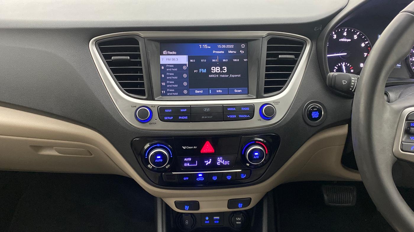 2018 Hyundai Verna 1.6 SX VTVT AT (O), Petrol, Automatic, 16,772 km, Air Conditioner