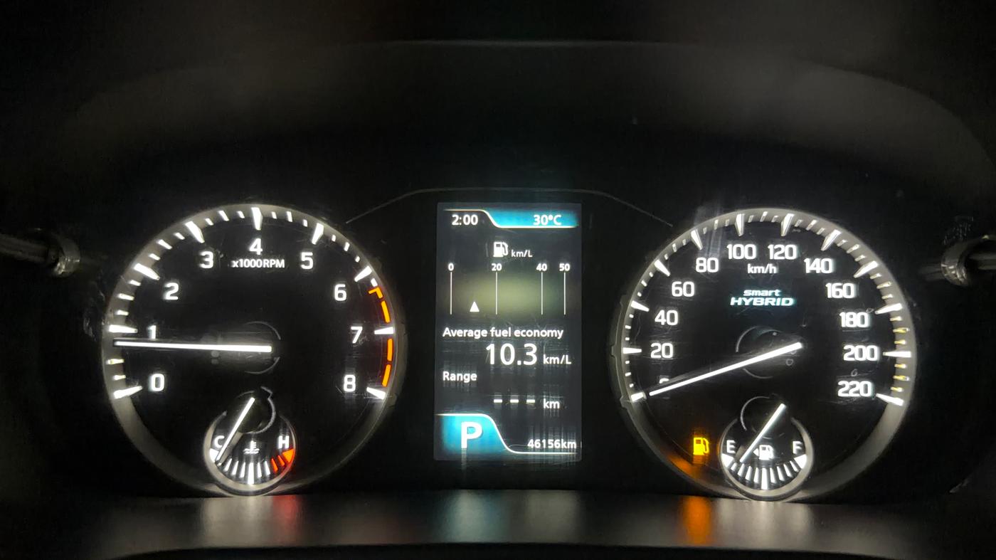 2022 Maruti BREZZA ZXI AT SMART HYBRID, Petrol, Automatic, 46,147 km, Odometer Image