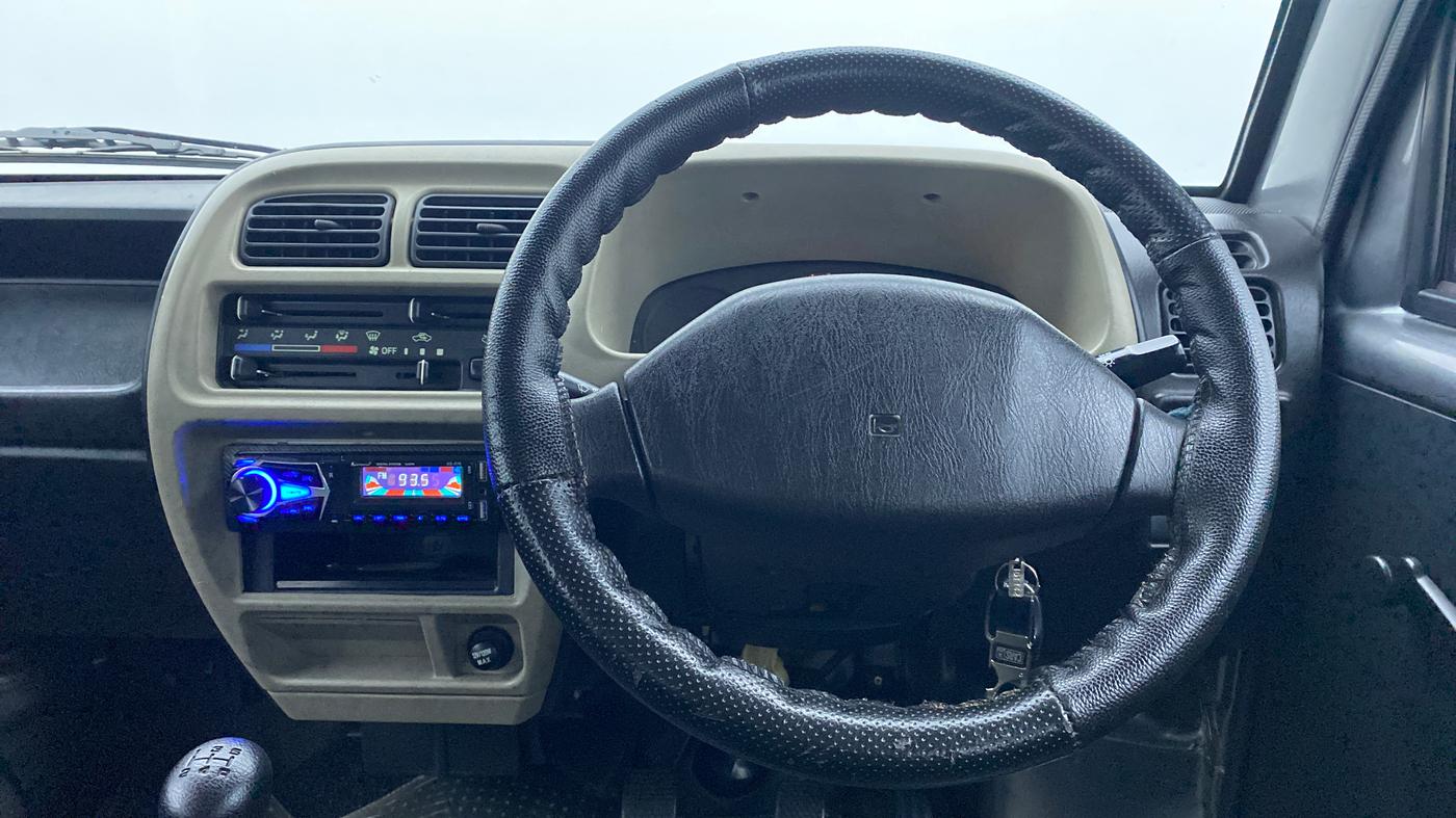 2018 Maruti Eeco 5 STR WITH AC PLUSHTR, Petrol, Manual, 29,607 km, Steering Wheel Close Up