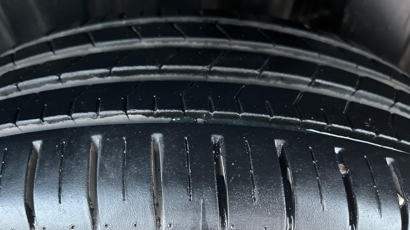 2025 Maruti Baleno ALPHA PETROL 1.2, Petrol, Manual, 5,192 km, Left Rear Tyre Tread