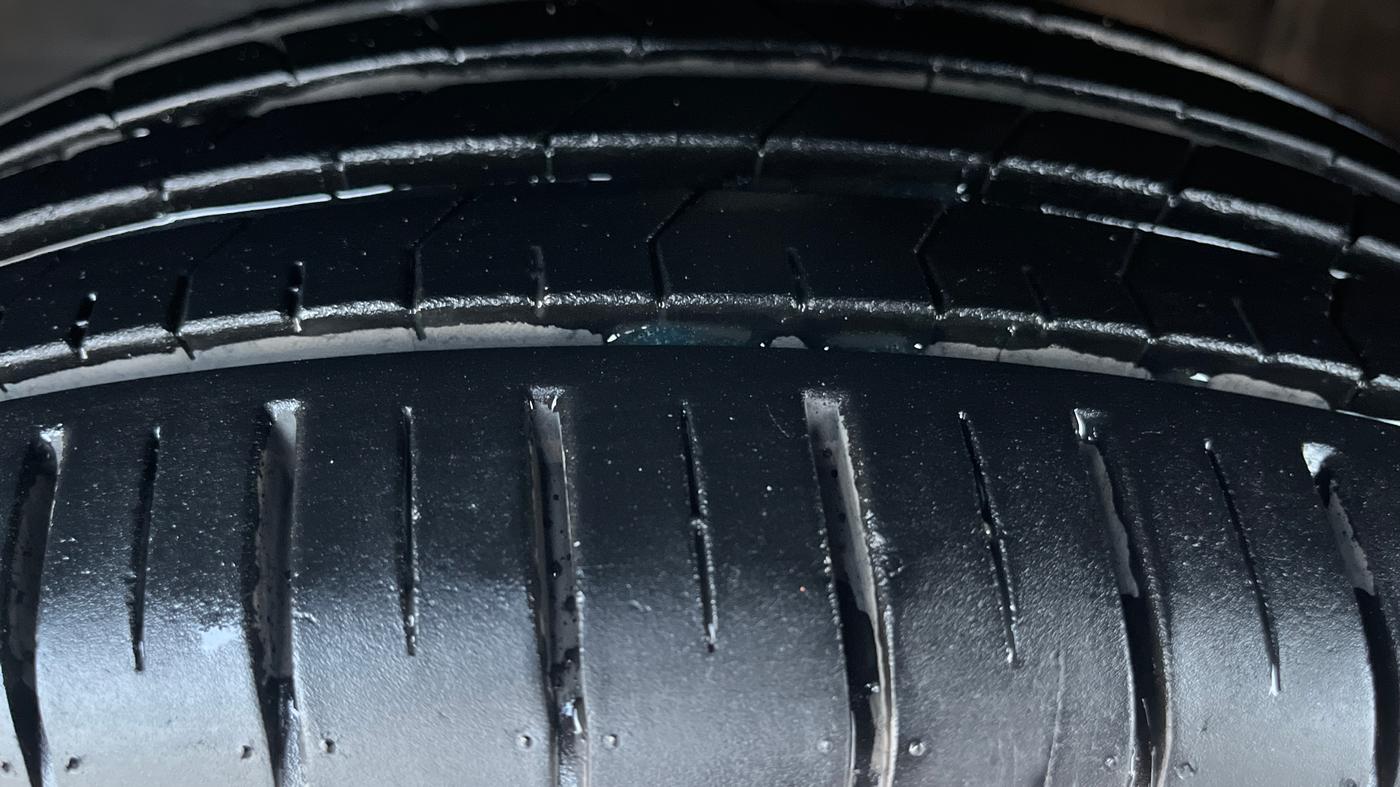 2025 Maruti Baleno ALPHA PETROL 1.2, Petrol, Manual, 5,192 km, Left Front Tyre Tread