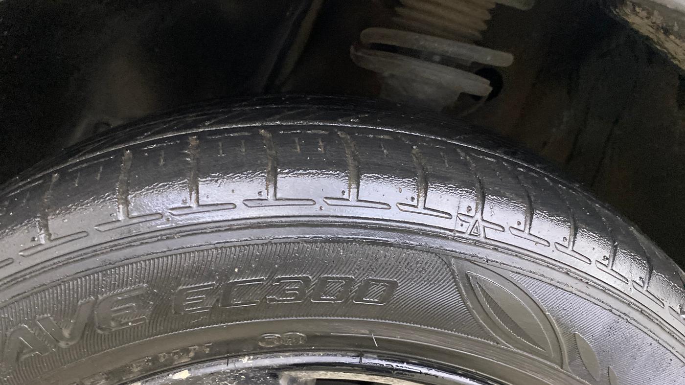 2018 Maruti IGNIS ALPHA 1.2, Petrol, Manual, 1,24,429 km, Left Front Tyre Tread