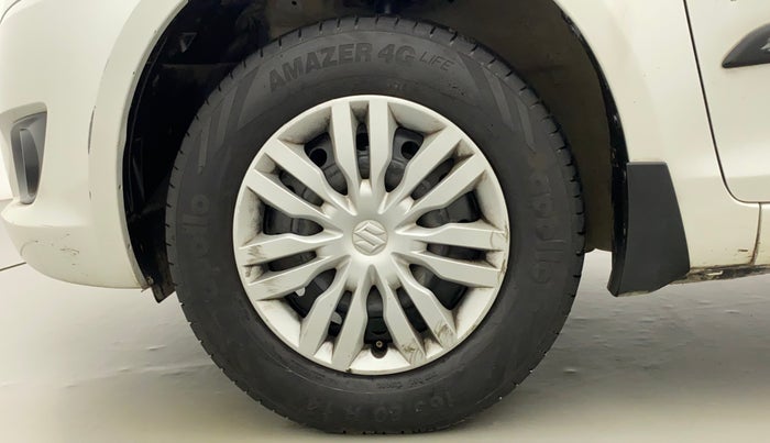 2013 Maruti Swift VXI, CNG, Manual, 91,677 km, Left Front Wheel