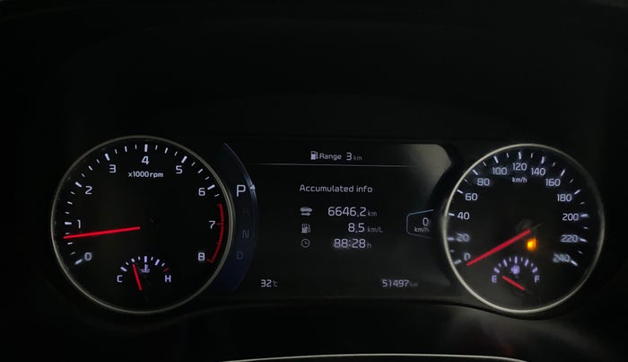 2021 KIA SELTOS GTX PLUS DCT 1.4 PETROL, Petrol, Automatic, 51,494 km, Odometer Image