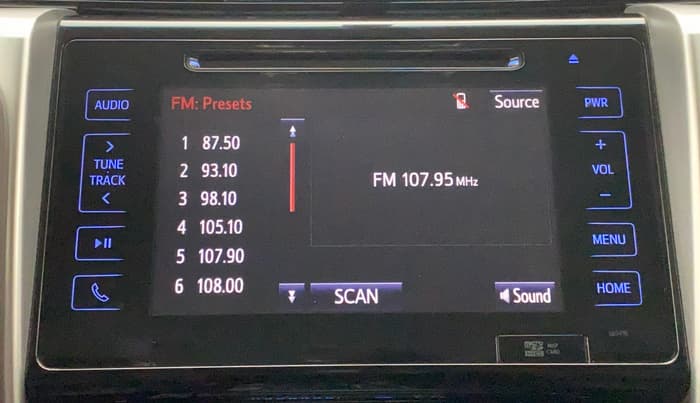 2019 Toyota Fortuner 2.7 4X2 AT, Petrol, Automatic, 46,567 km, Infotainment System