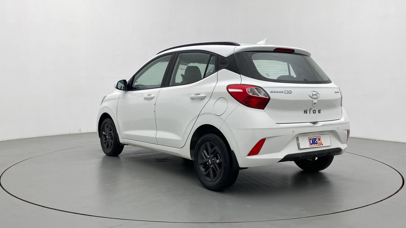 2021 Hyundai GRAND I10 NIOS SPORTZ 1.2 KAPPA VTVT, Petrol, Manual, 25,909 km, Left Back Diagonal