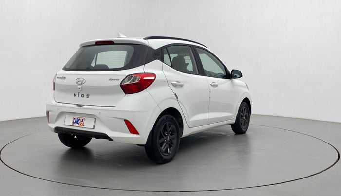 2021 Hyundai GRAND I10 NIOS SPORTZ 1.2 KAPPA VTVT, Petrol, Manual, 25,909 km, Right Back Diagonal