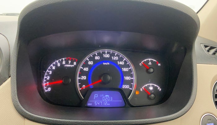2016 Hyundai Grand i10 ASTA AT 1.2 KAPPA VTVT, Petrol, Automatic, 54,701 km, Odometer Image