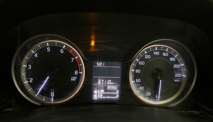 2020 Maruti Ertiga VXI CNG, CNG, Manual, 67,085 km, Odometer Image