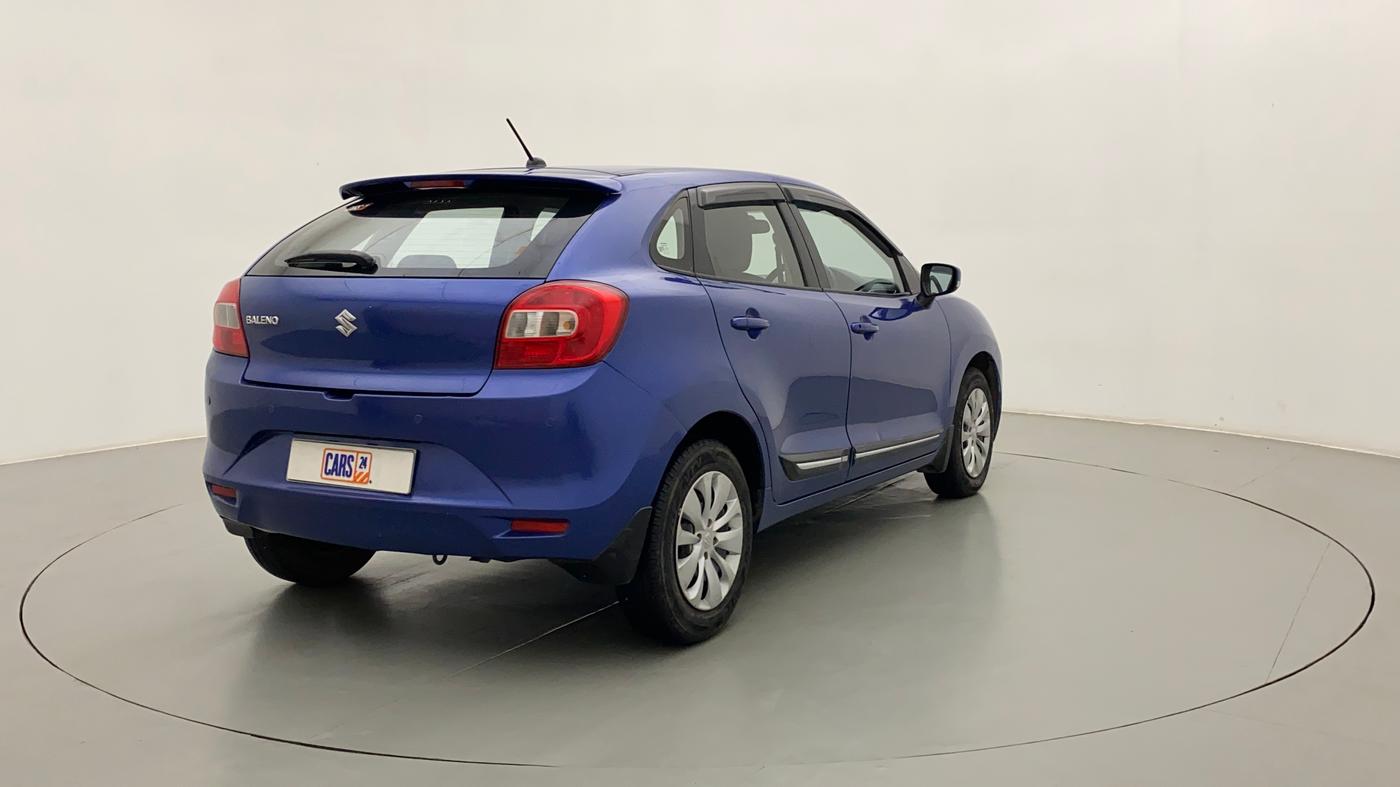 2016 Maruti Baleno DELTA CVT PETROL 1.2, Petrol, Automatic, 41,053 km, Right Back Diagonal