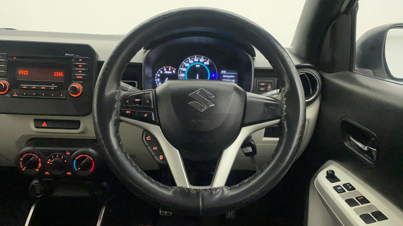 2019 Maruti IGNIS DELTA 1.2, Petrol, Manual, 37,783 km, Steering Wheel Close Up