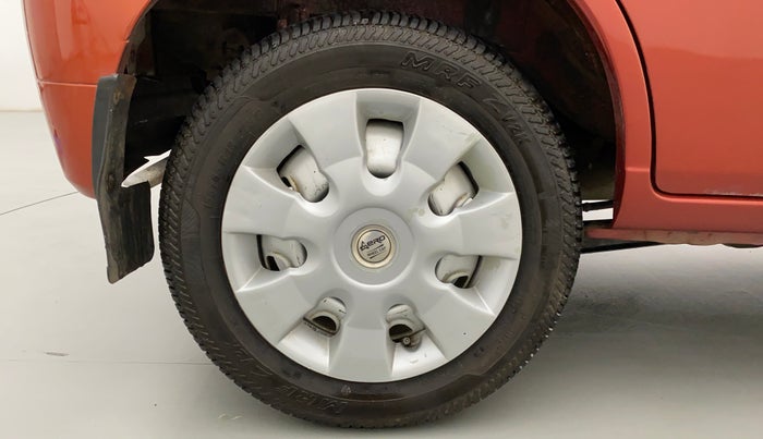 2012 Maruti Alto K10 LXI, Petrol, Manual, 38,768 km, Right Rear Wheel