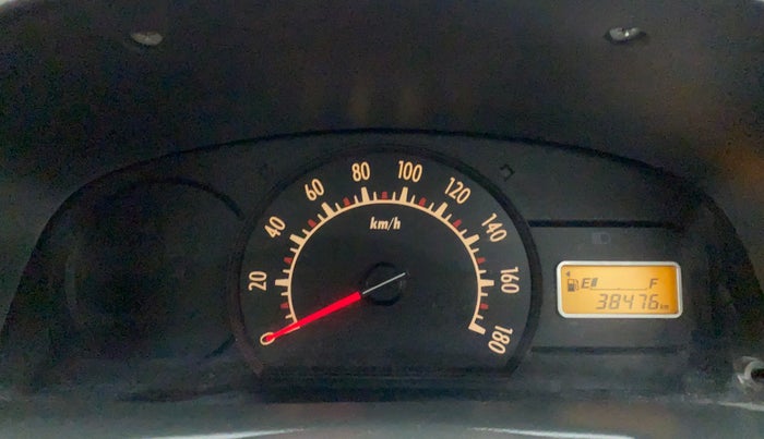 2012 Maruti Alto K10 LXI, Petrol, Manual, 38,768 km, Odometer Image