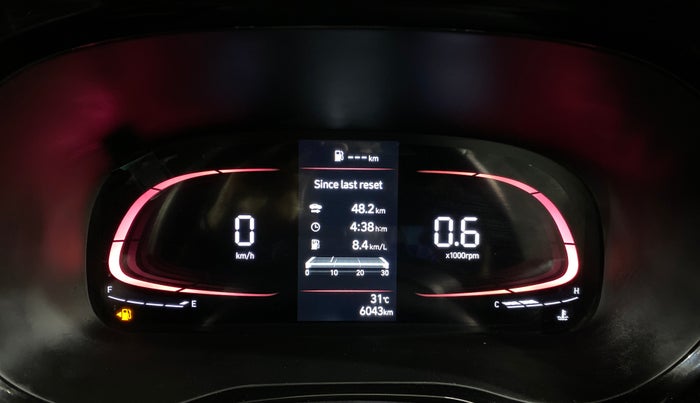 2025 Hyundai EXTER SX(O), Petrol, Manual, 6,040 km, Odometer Image