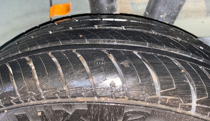 2025 Hyundai EXTER SX(O), Petrol, Manual, 6,040 km, Left Rear Tyre Tread