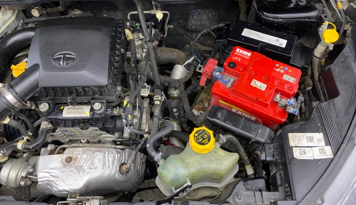 2021 Tata NEXON XZ PLUS PETROL DARK EDITION, Petrol, Manual, 64,254 km, Engine View - Left