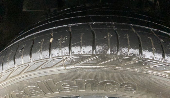 2021 Tata NEXON XZ PLUS PETROL DARK EDITION, Petrol, Manual, 64,254 km, Left Front Tyre Tread