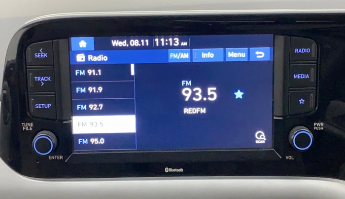 2019 Hyundai GRAND I10 NIOS SPORTZ AMT 1.2 KAPPA VTVT, Petrol, Automatic, 41,964 km, Infotainment System