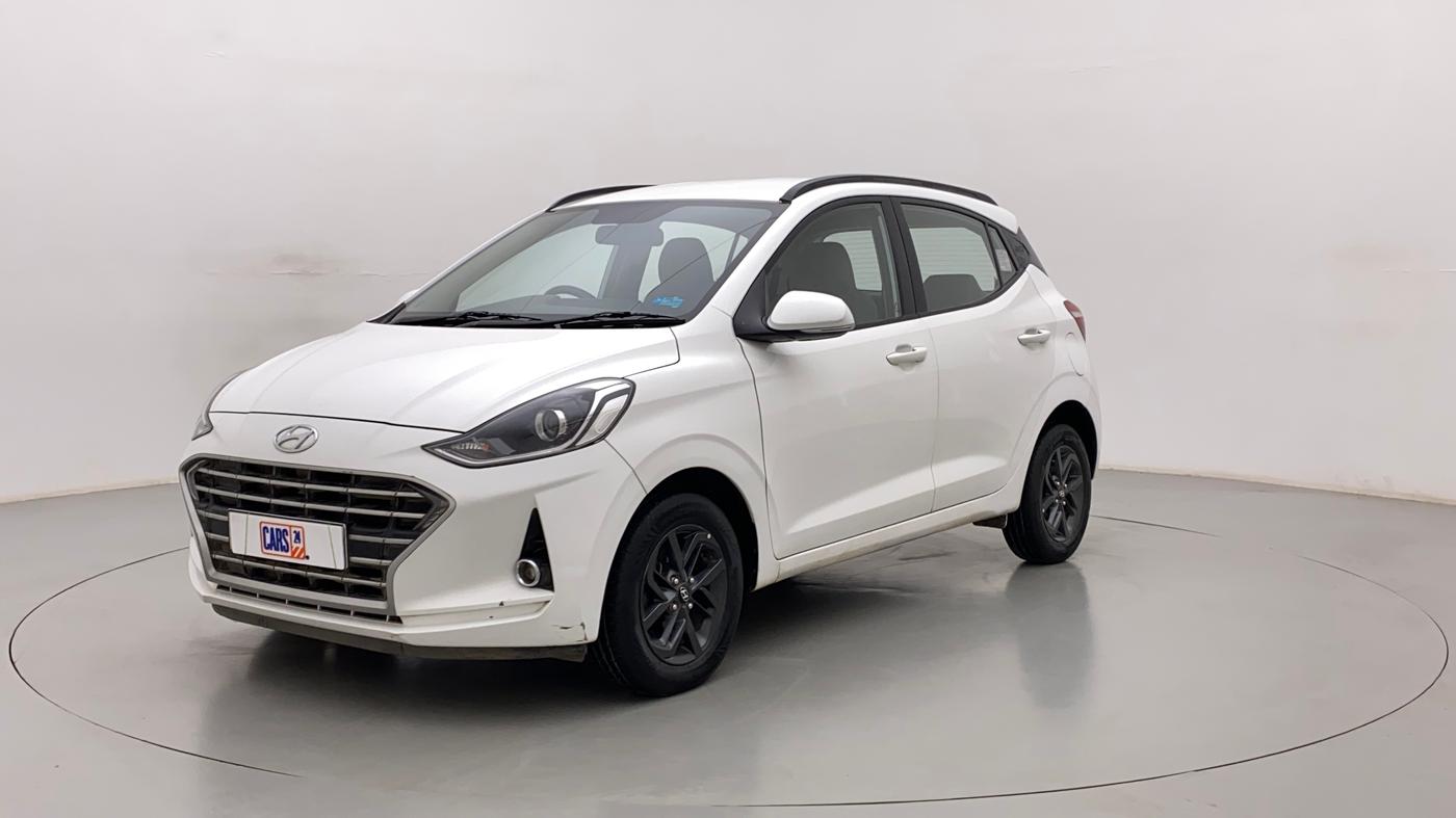 2019 Hyundai GRAND I10 NIOS SPORTZ AMT 1.2 KAPPA VTVT, Petrol, Automatic, 41,964 km, Left Front Diagonal