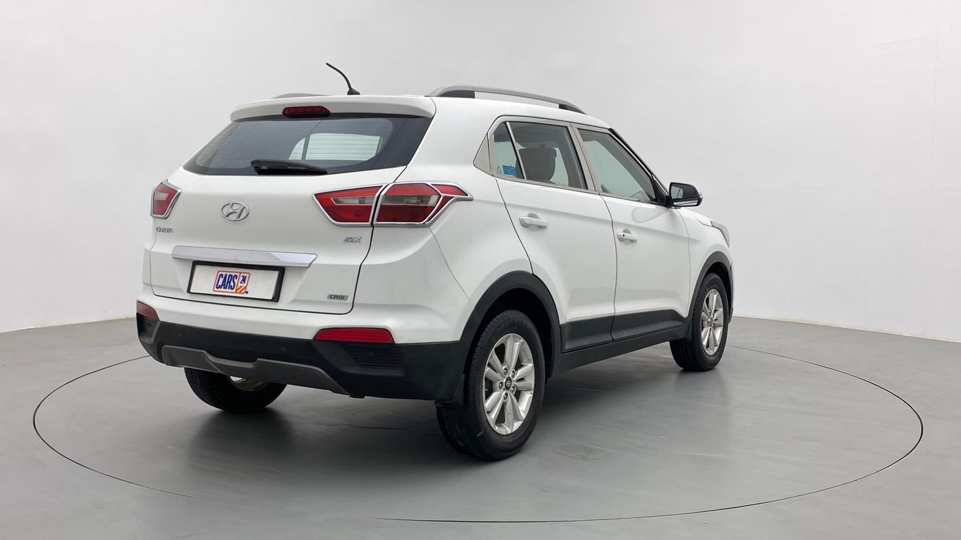 2015 Hyundai Creta 1.6 SX CRDI, Diesel, Manual, 74,767 km, Right Back Diagonal