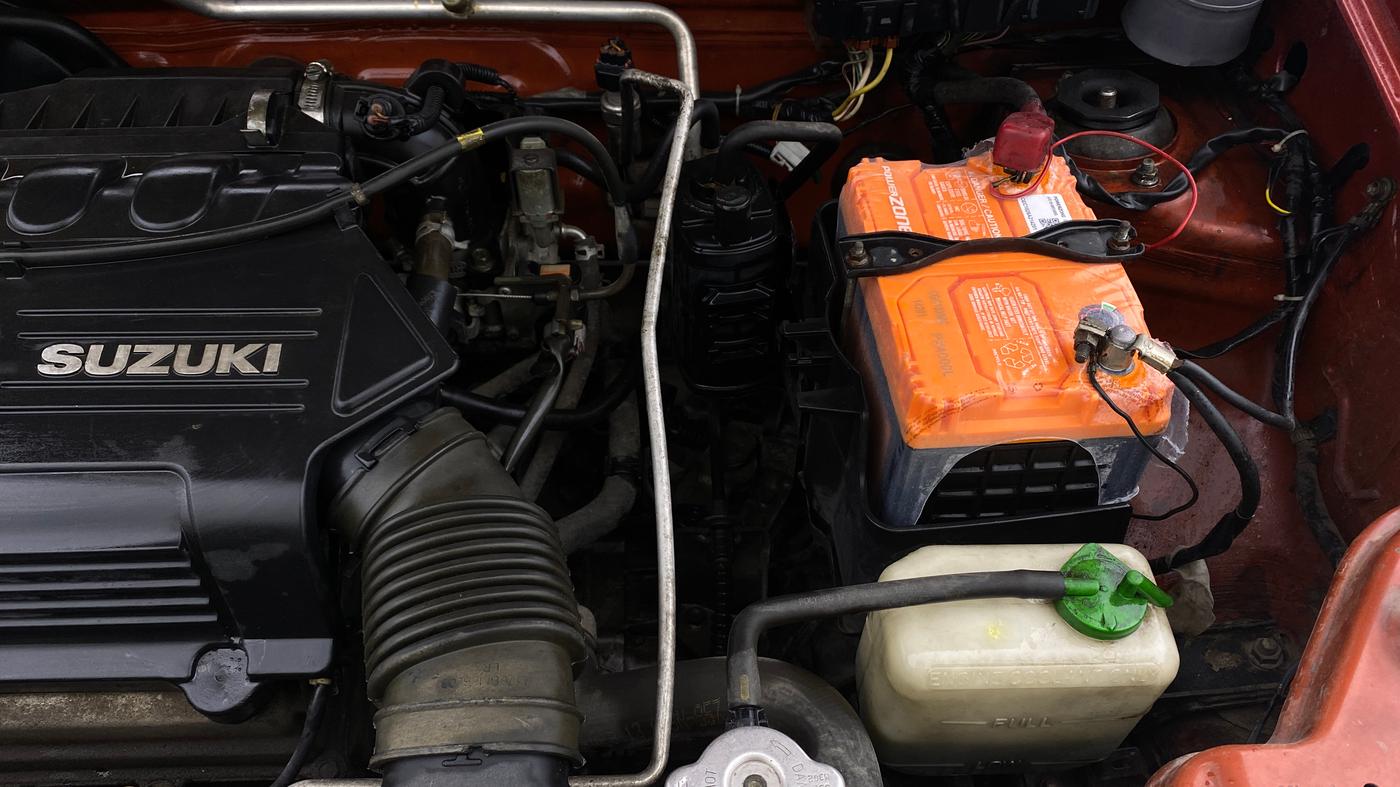 2013 Maruti Alto K10 LXI, Petrol, Manual, 67,728 km, Engine View - Left