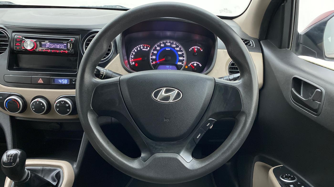 2014 Hyundai Grand i10 MAGNA 1.2 KAPPA VTVT, Petrol, Manual, 65,735 km, Steering Wheel Close Up