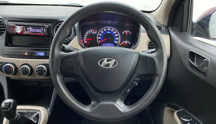 2014 Hyundai Grand i10 MAGNA 1.2 KAPPA VTVT, Petrol, Manual, 65,735 km, Steering Wheel Close Up