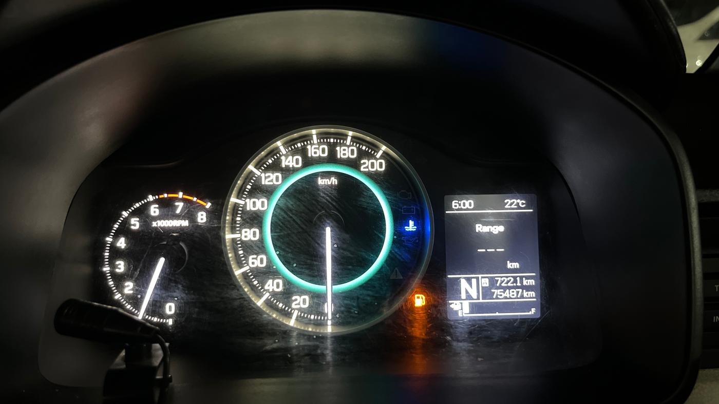 2017 Maruti IGNIS ZETA 1.2 AMT, Petrol, Automatic, 75,486 km, Odometer Image