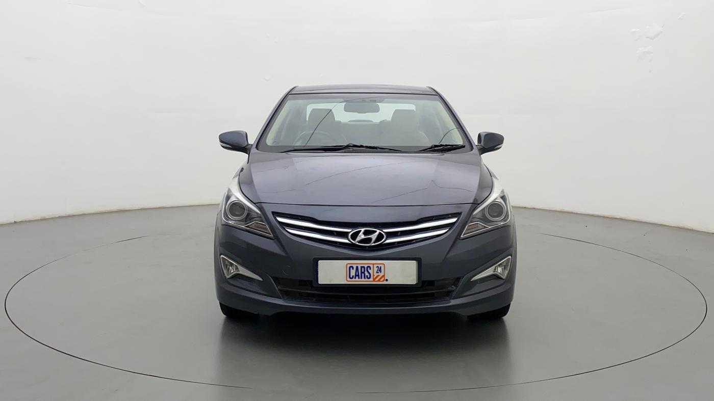 2015 Hyundai Verna FLUIDIC 4S 1.6 VTVT SX, CNG, Manual, 83,081 km, Front