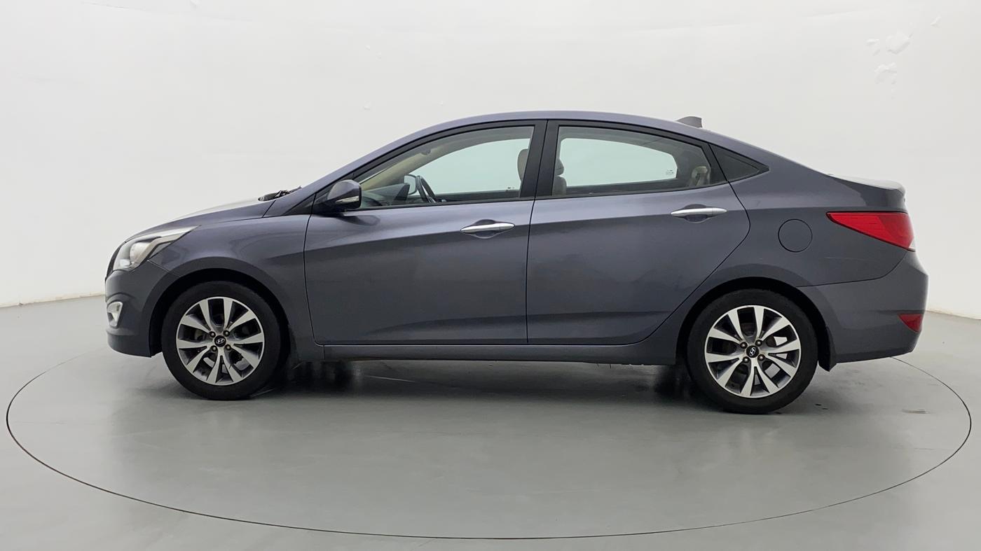 2015 Hyundai Verna FLUIDIC 4S 1.6 VTVT SX, CNG, Manual, 83,081 km, Left Side