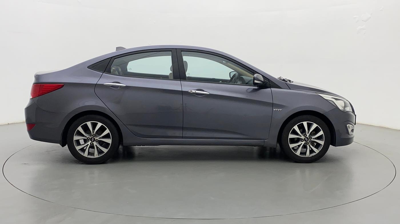 2015 Hyundai Verna FLUIDIC 4S 1.6 VTVT SX, CNG, Manual, 83,081 km, Right Side