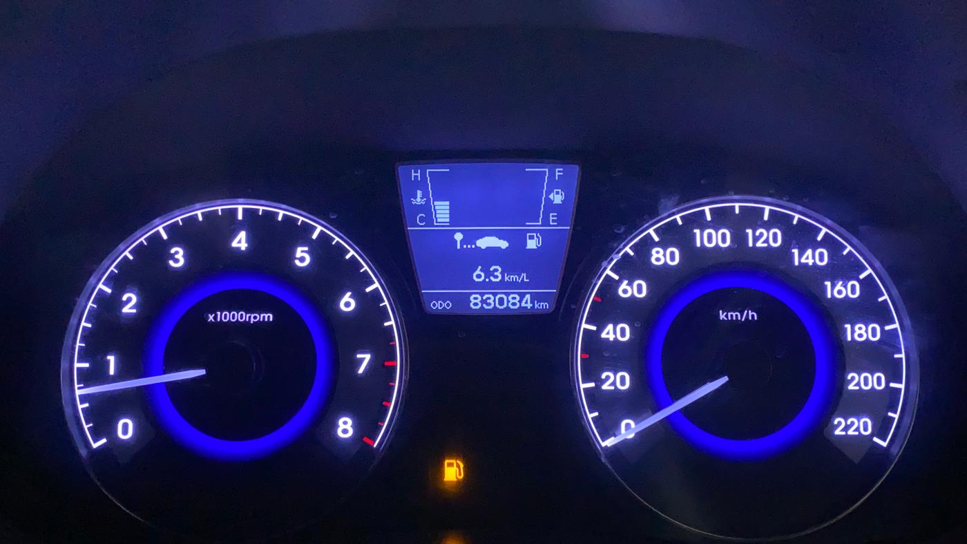 2015 Hyundai Verna FLUIDIC 4S 1.6 VTVT SX, CNG, Manual, 83,081 km, Odometer Image