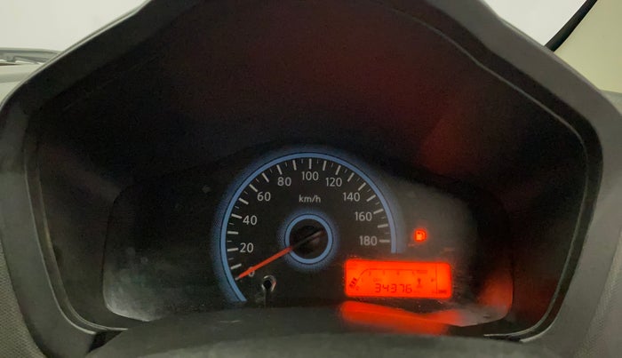 2018 Datsun Redi Go A, Petrol, Manual, 34,374 km, Odometer Image
