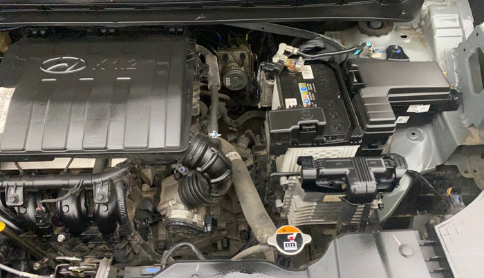 2023 Hyundai EXTER SX(O) CONNECT 1.2 AMT, Petrol, Automatic, 7,638 km, Engine View - Left