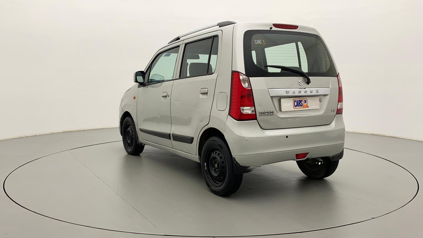 2011 Maruti Wagon R 1.0 VXI, Petrol, Manual, 64,895 km, Left Back Diagonal