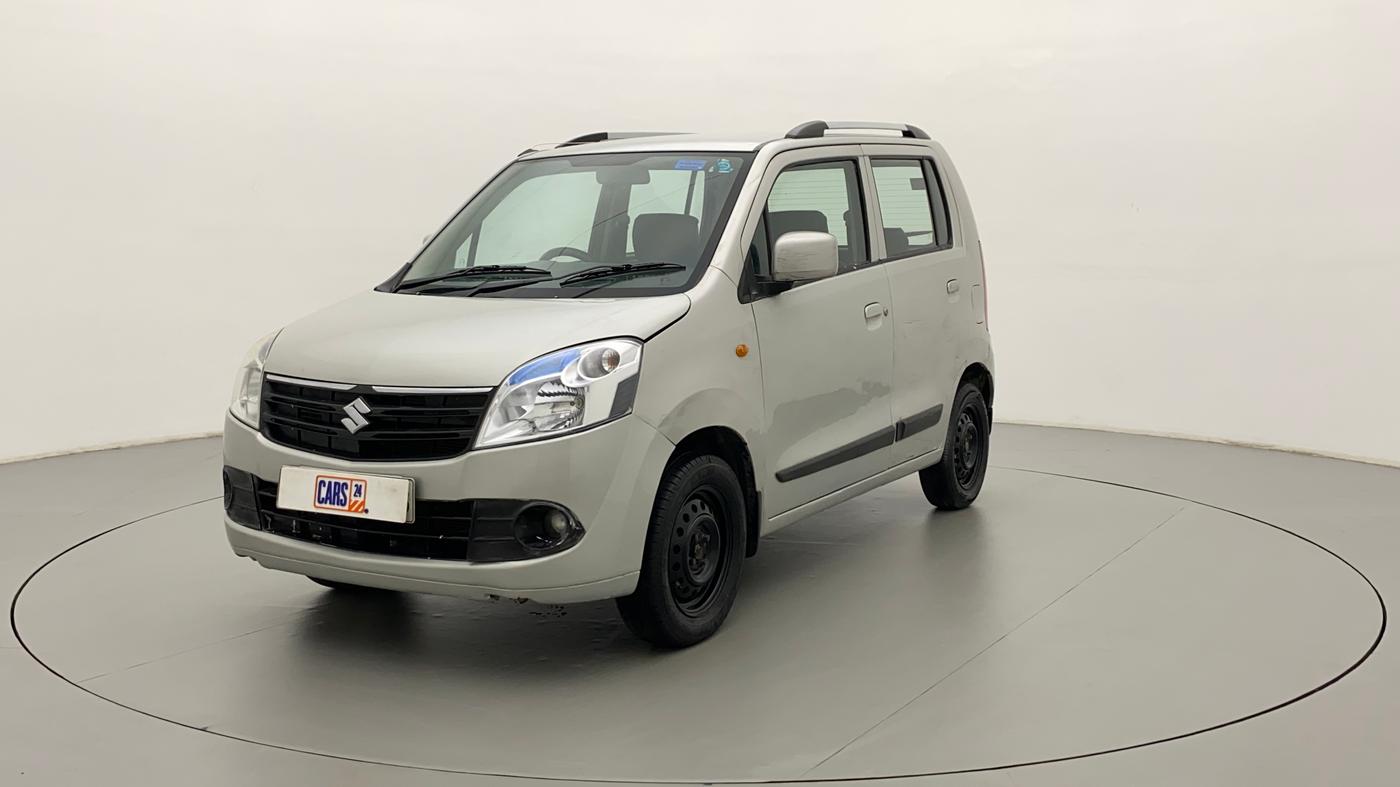 2011 Maruti Wagon R 1.0 VXI, Petrol, Manual, 64,895 km, Left Front Diagonal