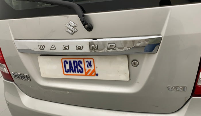 2011 Maruti Wagon R 1.0 VXI, Petrol, Manual, 64,895 km, Dicky (Boot door) - Slightly dented