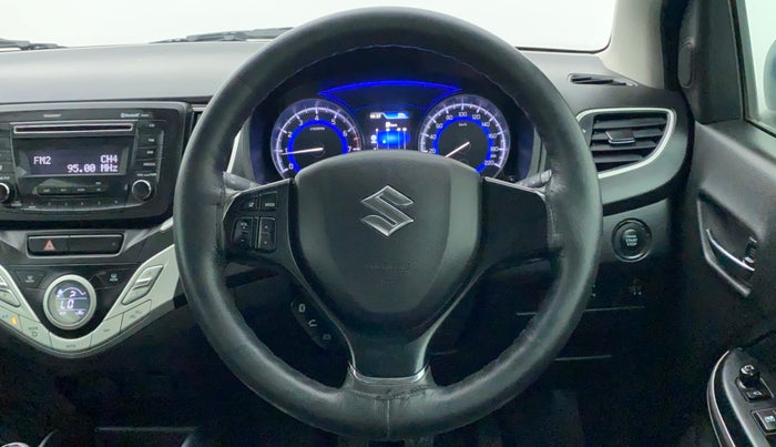 2017 Maruti Baleno ZETA PETROL 1.2, Petrol, Manual, 34,538 km, Steering Wheel Close Up