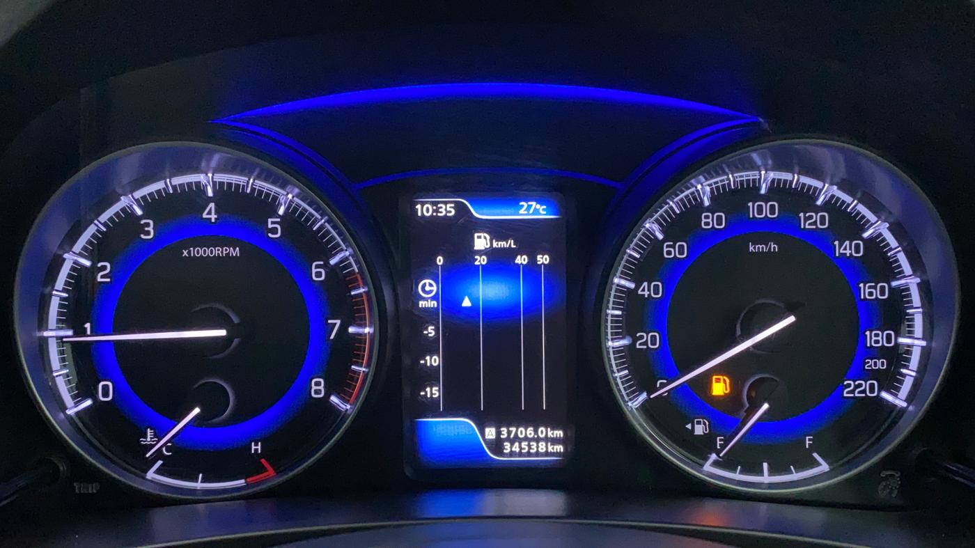2017 Maruti Baleno ZETA PETROL 1.2, Petrol, Manual, 34,538 km, Odometer Image