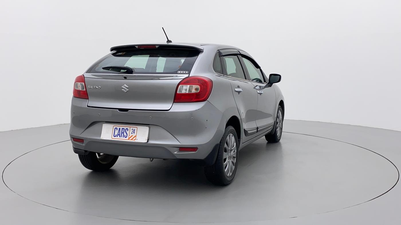 2017 Maruti Baleno ZETA PETROL 1.2, Petrol, Manual, 34,538 km, Right Back Diagonal