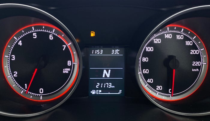 2020 Maruti Swift ZXI + AMT, Petrol, Automatic, 21,230 km, Odometer Image