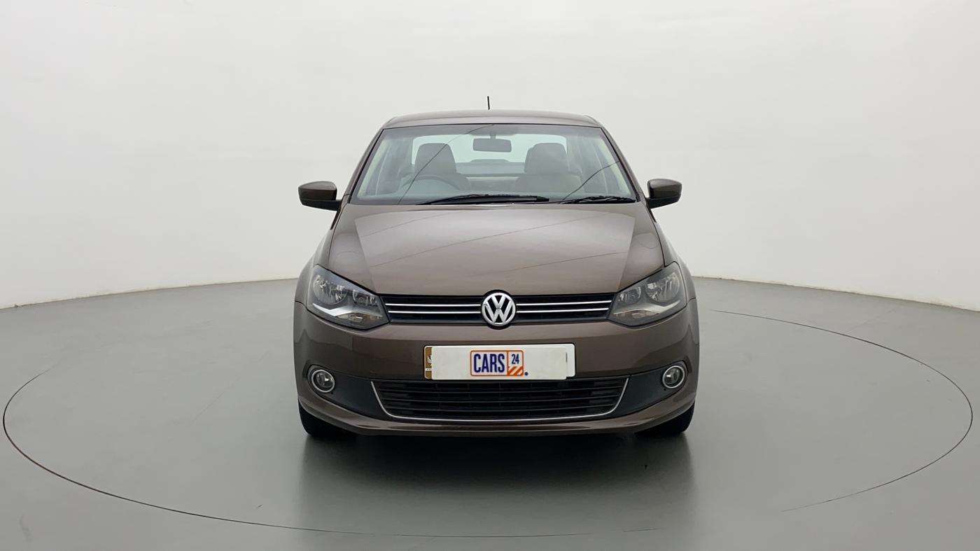 2015 Volkswagen Vento HIGHLINE TDI AT, Diesel, Automatic, 60,597 km, Front