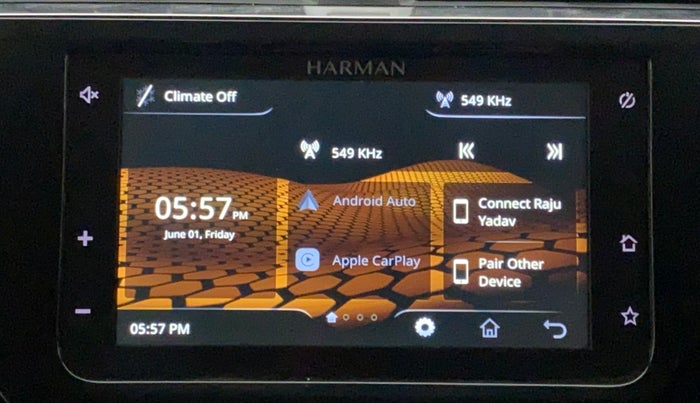 2022 Tata Tiago XZA PLUS PETROL, Petrol, Automatic, 5,579 km, Infotainment System