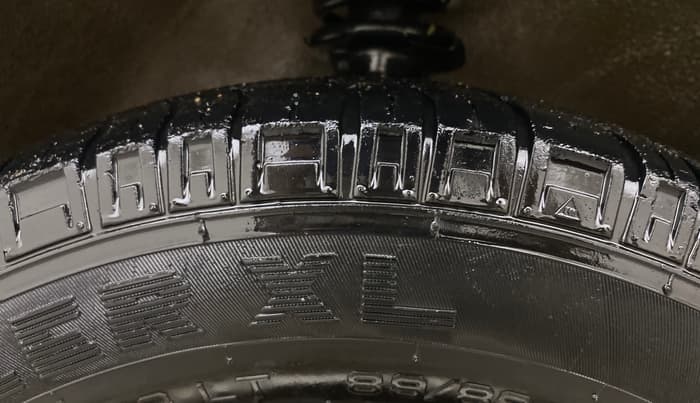 2019 Maruti Eeco 5 STR WITH A/C+HTR, Petrol, Manual, 24,975 km, Left Front Tyre Tread
