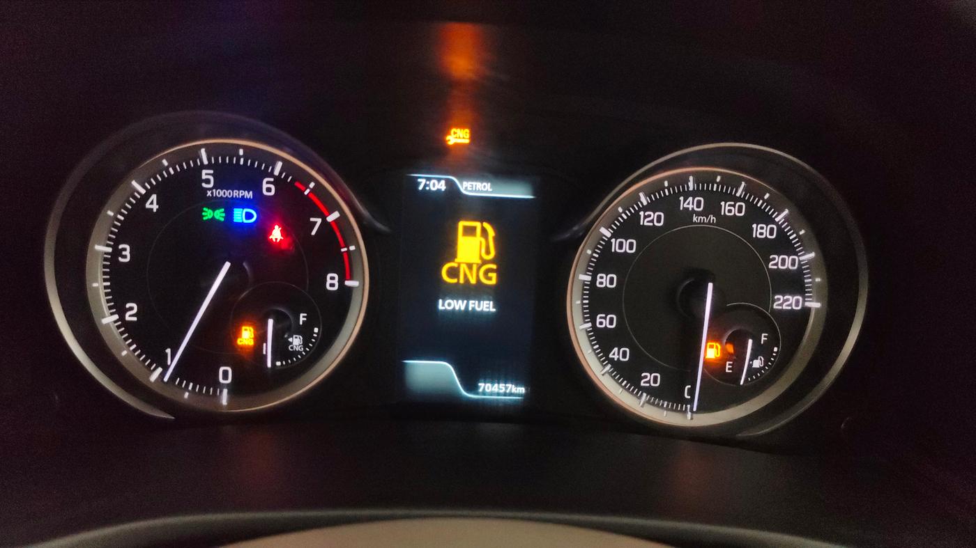 2023 Maruti Ertiga   VXI (O) CNG, CNG, Manual, 70,442 km, Odometer Image