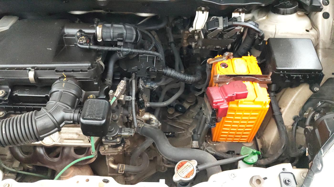 2023 Maruti Ertiga   VXI (O) CNG, CNG, Manual, 70,442 km, Engine View - Left