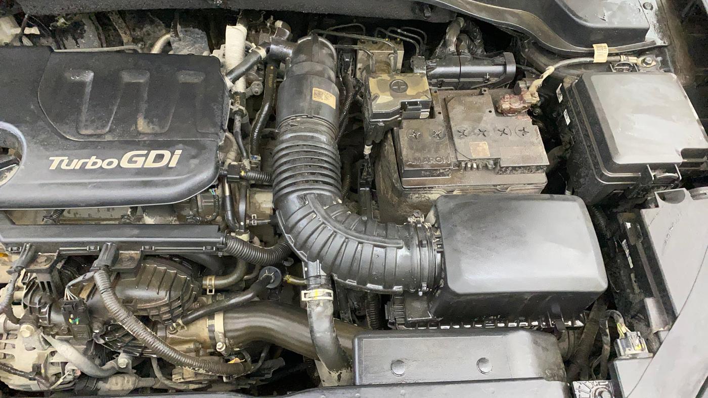 2022 KIA SONET HTX 1.0 IMT, Petrol, Manual, 33,346 km, Engine View - Left