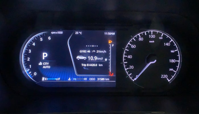 2021 Tata Harrier XZA PLUS 2.0L DARK EDITION, Diesel, Automatic, 32,011 km, Odometer Image