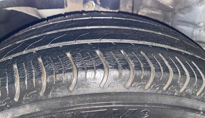 2019 Honda Amaze 1.2L I-VTEC VX CVT, Petrol, Automatic, 33,516 km, Left Front Tyre Tread